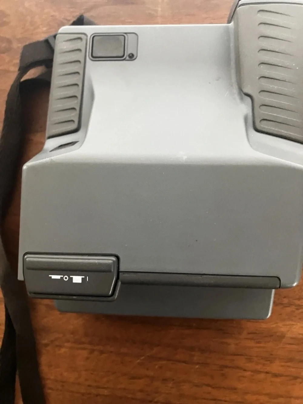 Polaroid Impulse Camera - Gray with Red Trim